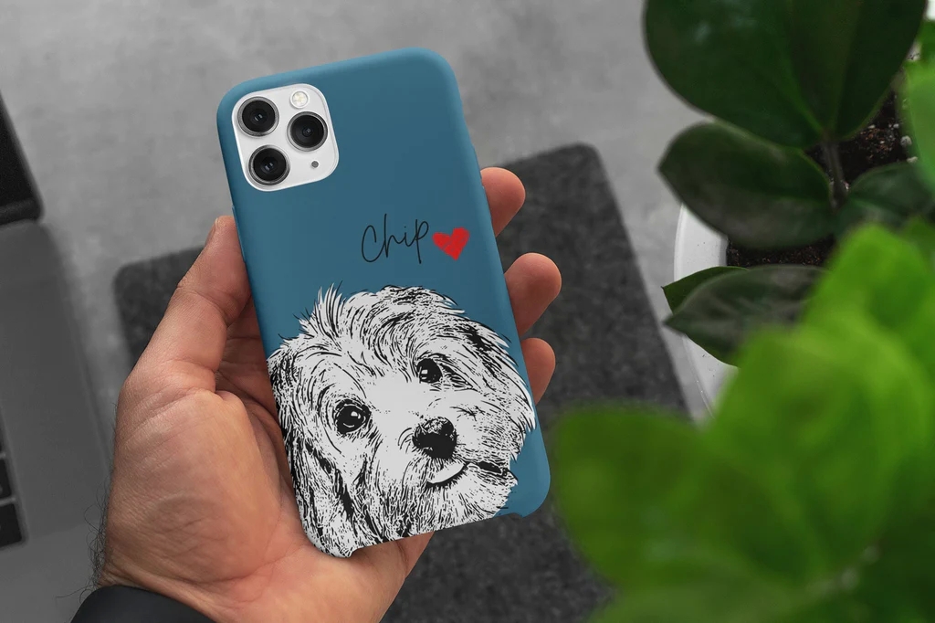 Honor your friend with a good Custom dog phone case